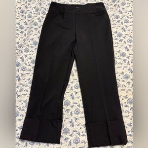 UP! Black size 4 wide leg trousers pants